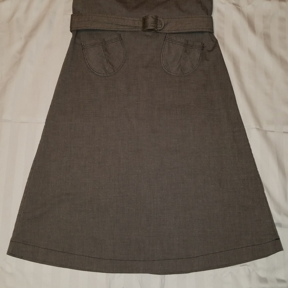 Melissa Bell Strapless, Pocketed Dress with Belt - Picture 2 of 3